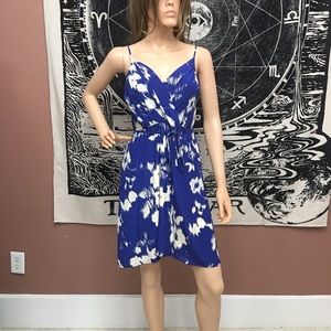 Yumi Kim 100% Silk Dress size XS Indigo/Cobalt